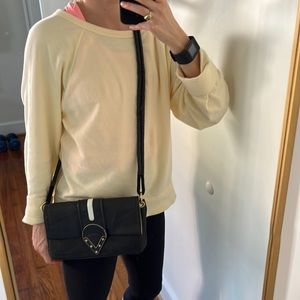 Pour La Victoire Genuine Leather Crossbody